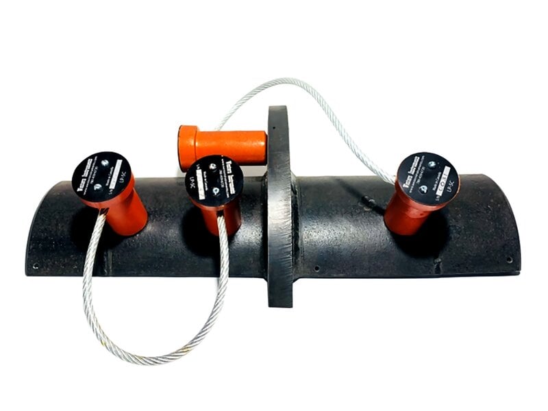 Western Instruments LP-5C Low Profile Cable Type Permanent Magnet Yoke